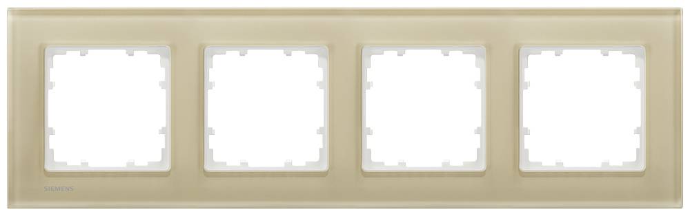 Siemens Programa de conmutación 4 veces Bastidor Delta Schwarz 5TG12044 1 UD(S).-0