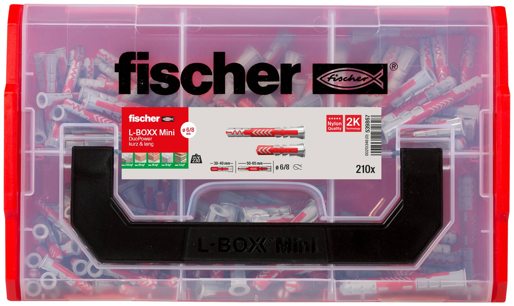 Fischer 539867 Caja de surtido de tacos 1 UD(S).-3