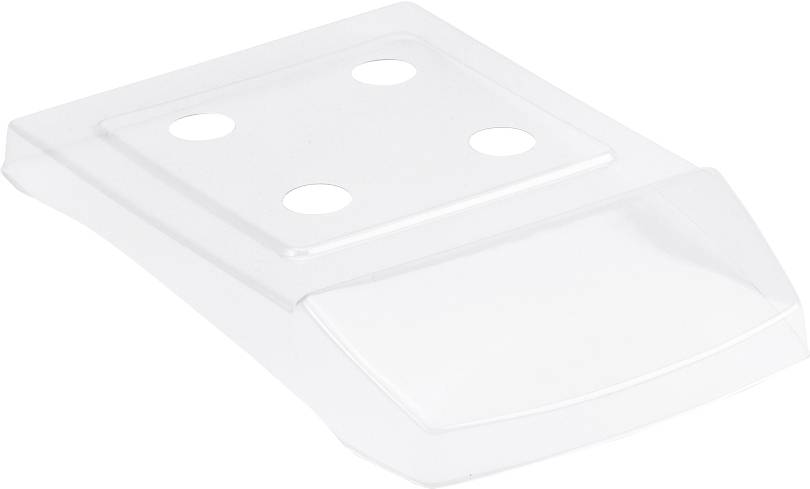 Kern PCB-A04S05 PCBA04S05 Housse dutilisation transparente sur le clavier et le boîtier en série, commande ultérieure possible, pour les modèles avec plateau