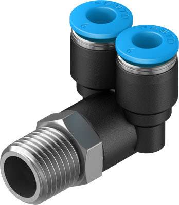 FESTO Conector en Y 153174 QSYL-1/4-6 Ø del tubo: 6 mm Paso de rosca: 1/4" 1 UD(S).