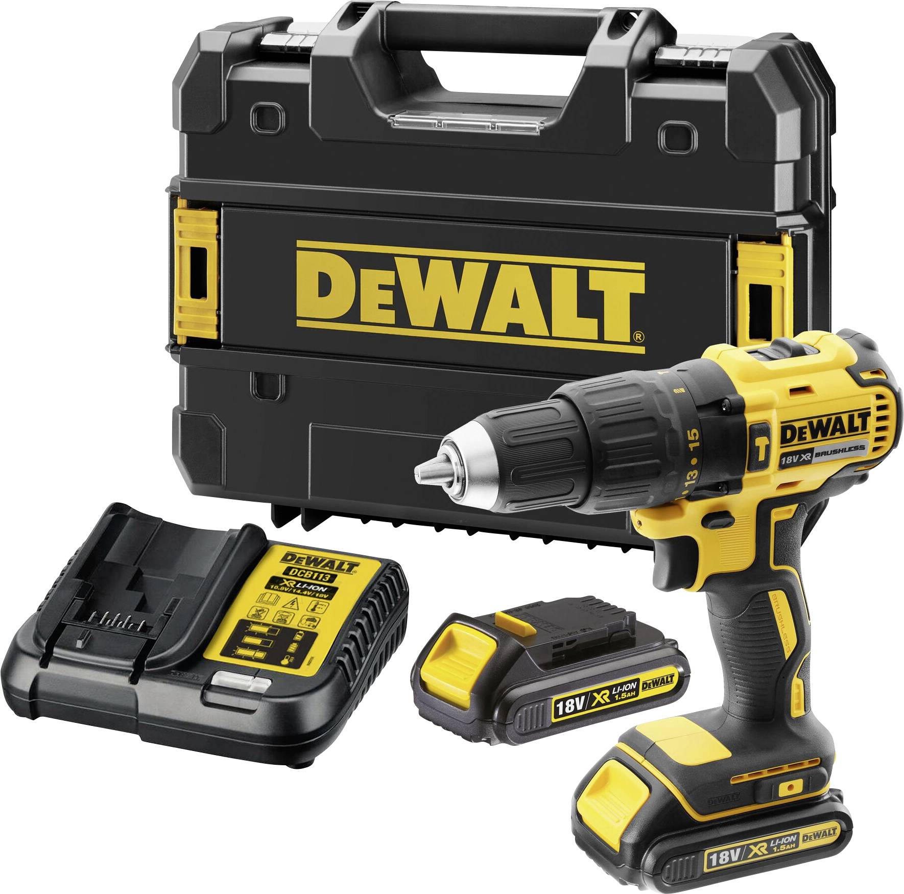 DEWALT DCD778S2T 2 marchas-Accu-klopboormachine Sin cepillo-0