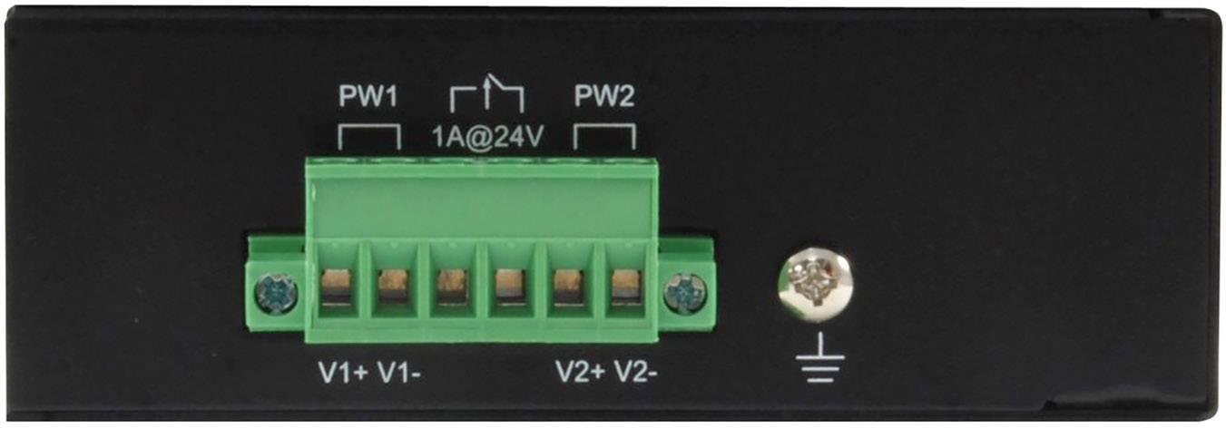 LevelOne 55051707 IFP-0801 Industrie Switch Dispositivo de red 10 / 100 MBit/s Función PoE-1