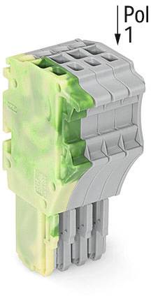 WAGO 2020-104/000-037 Regleta de terminales crimp Verde, Amarillo, Gris 50 UD(S).