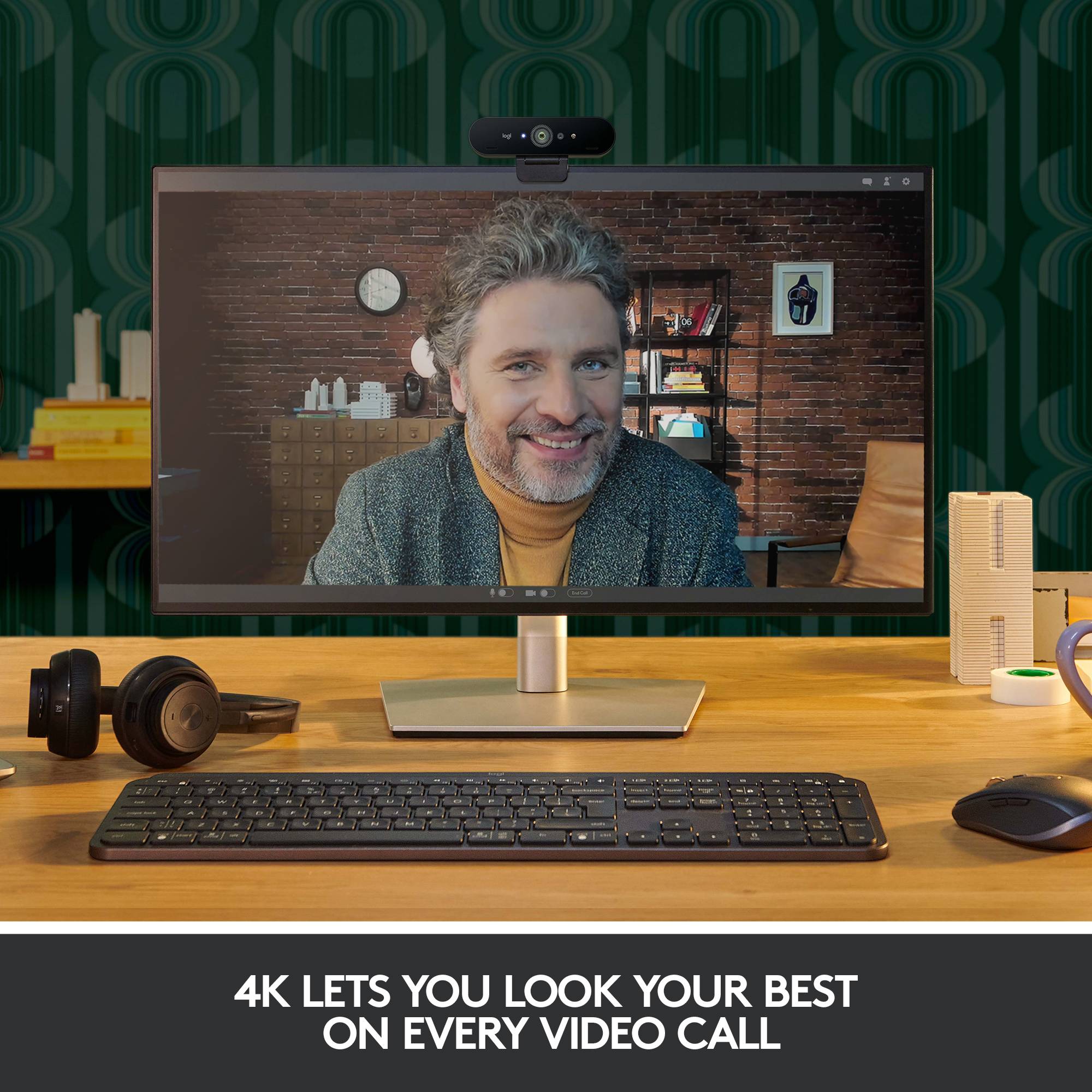 Logitech Brio 4K Stream Edition Cámara web 4K 3840 x 2160 Pixel, 1920 x 1080 Pixel, 1280 x 720 Pixel Soporte de sujeción-8