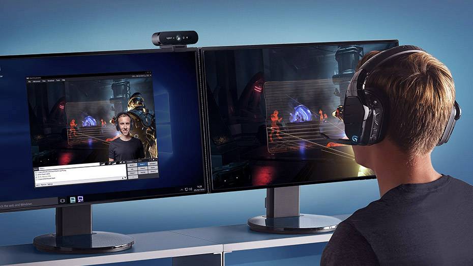 Logitech Brio 4K Stream Edition Cámara web 4K 3840 x 2160 Pixel, 1920 x 1080 Pixel, 1280 x 720 Pixel Soporte de sujeción-5