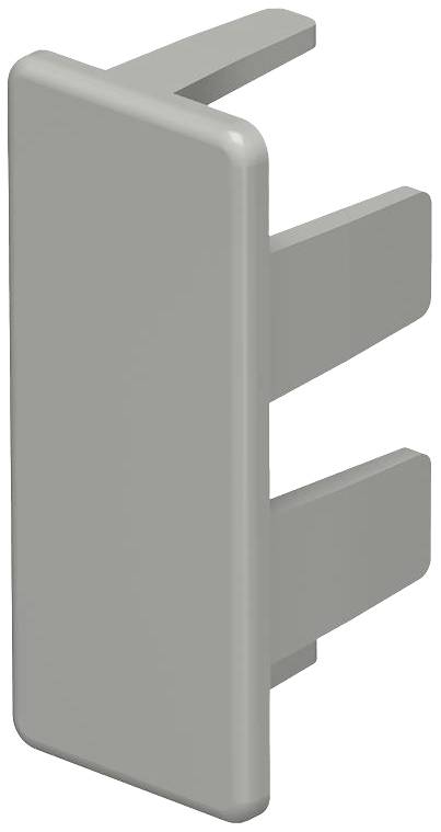 OBO Bettermann 6158722 Pieza terminal ( x ) 40 mm x 17 mm 10 ST Gris piedra-0