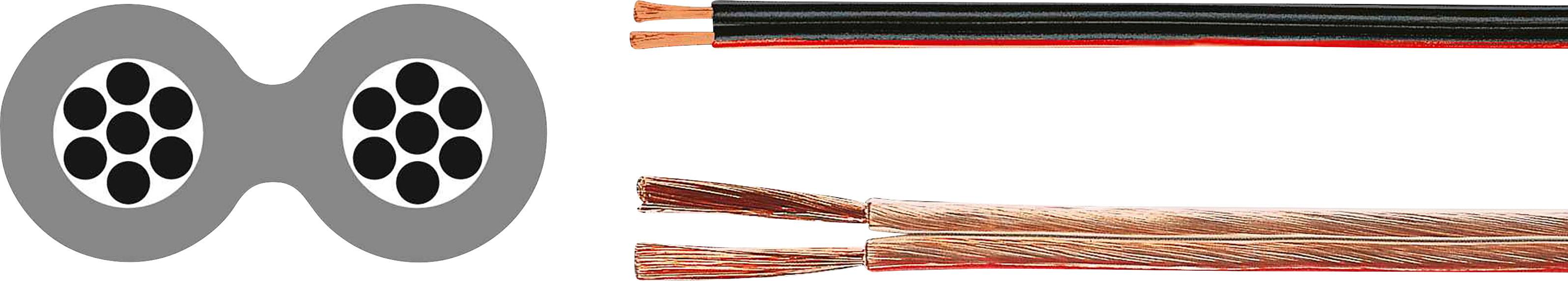 HELU 40189 Cable de altavoces HELUKABEL Lautsprecherleitung 2 x 10 mm² Transparente 100 m-1
