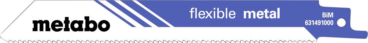 Metabo 625491000 100 hojas de sierra de sable "metal flexible" 150 x 0,9 mm (625491000) 100 UD(S).