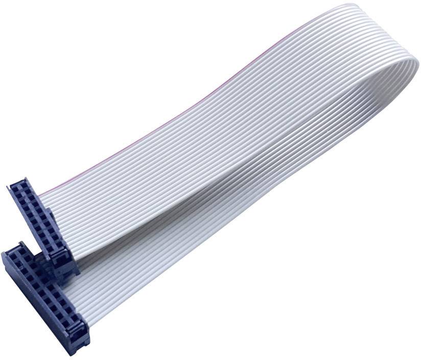 BKL Electronic 10120672 Cable de cinta Dimensión modular: 2.54 mm 20 x 0.08 mm² Gris 1 UD(S).