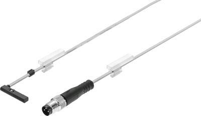FESTO Sensor de proximidad Inductivo SMT-10M-NS-24V-E-0,3-Q-M8D 551380 Para ranuras redondas NPN