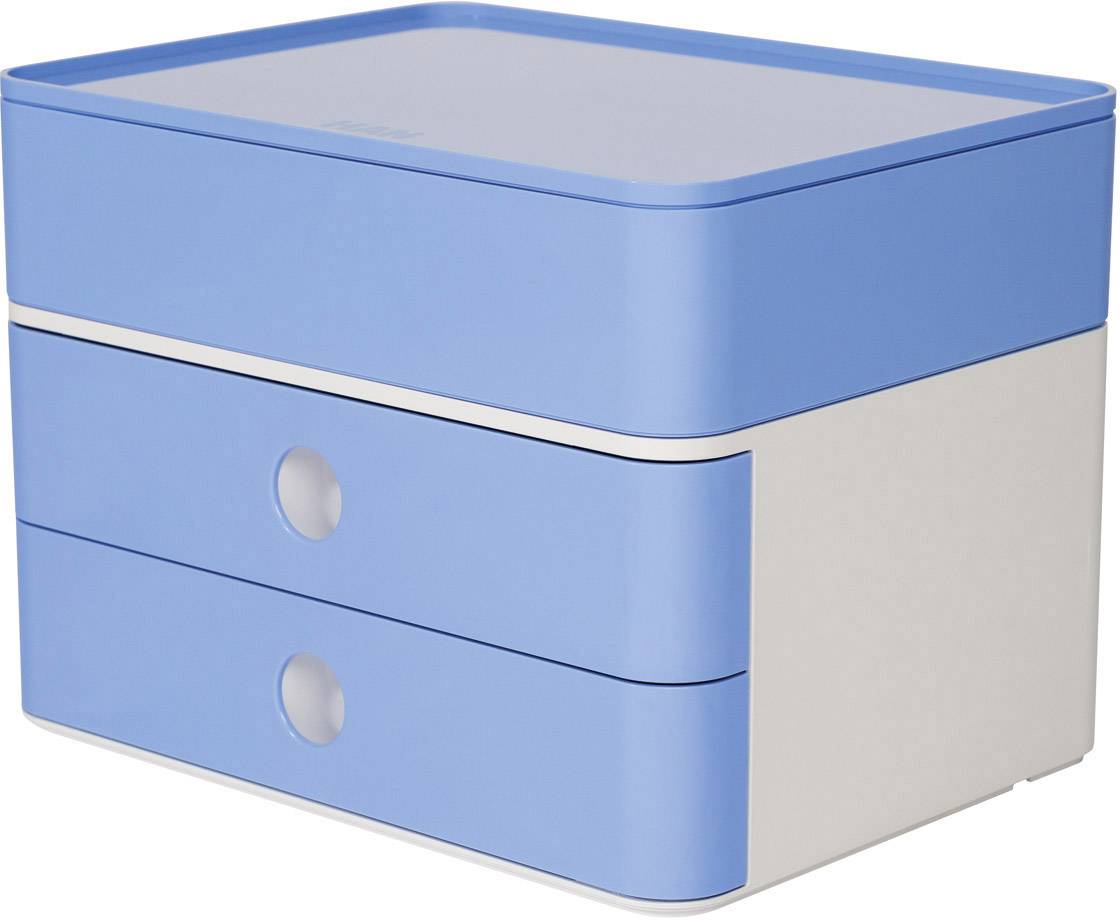 HAN SMART-BOX PLUS ALLISON 1100-84 Cajonera Azul celeste, Blanco Número de cajones: 2