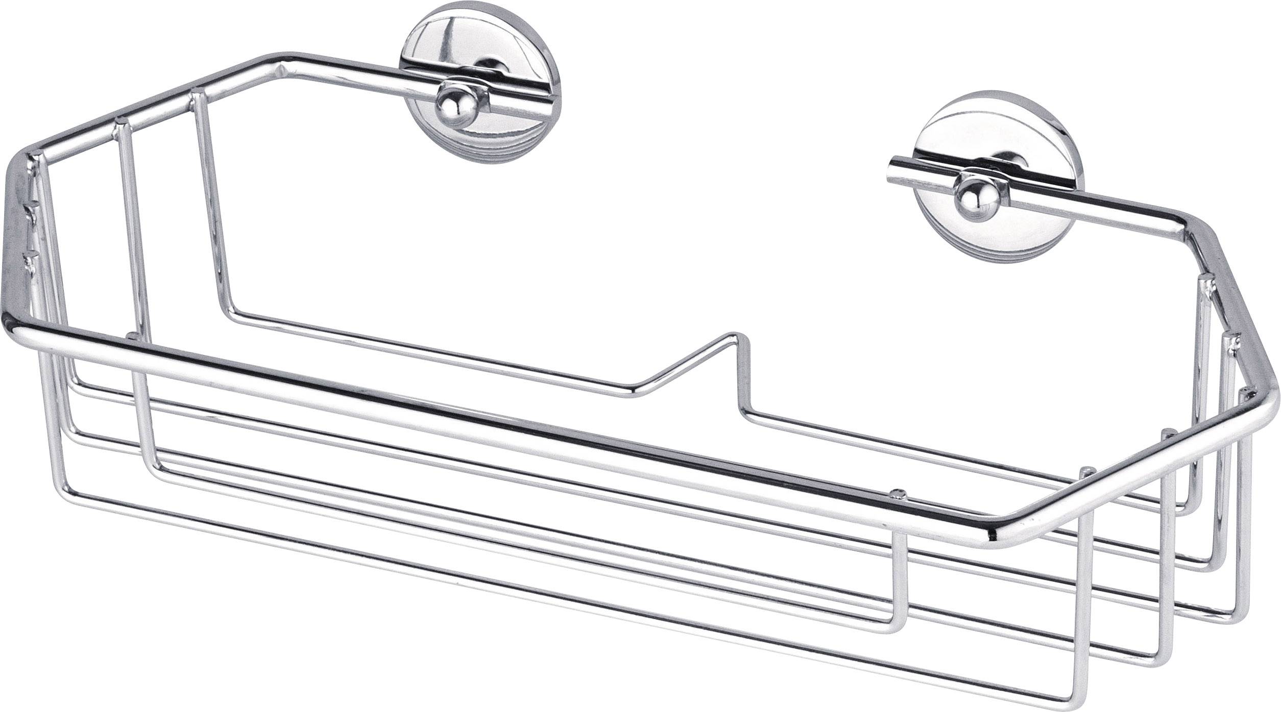 tesa 40222-00000-00 baath Plus Cesta para ducha Adhesivo Cromo (brillante)-0