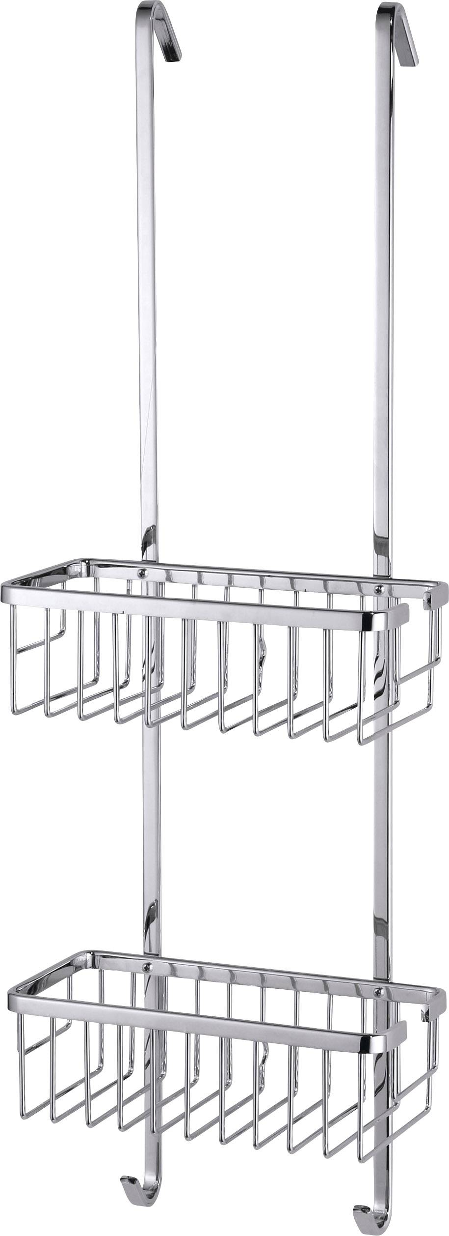 tesa 40204-00000-00 ALUXX Estante de ducha Adhesivo Cromo (brillante)