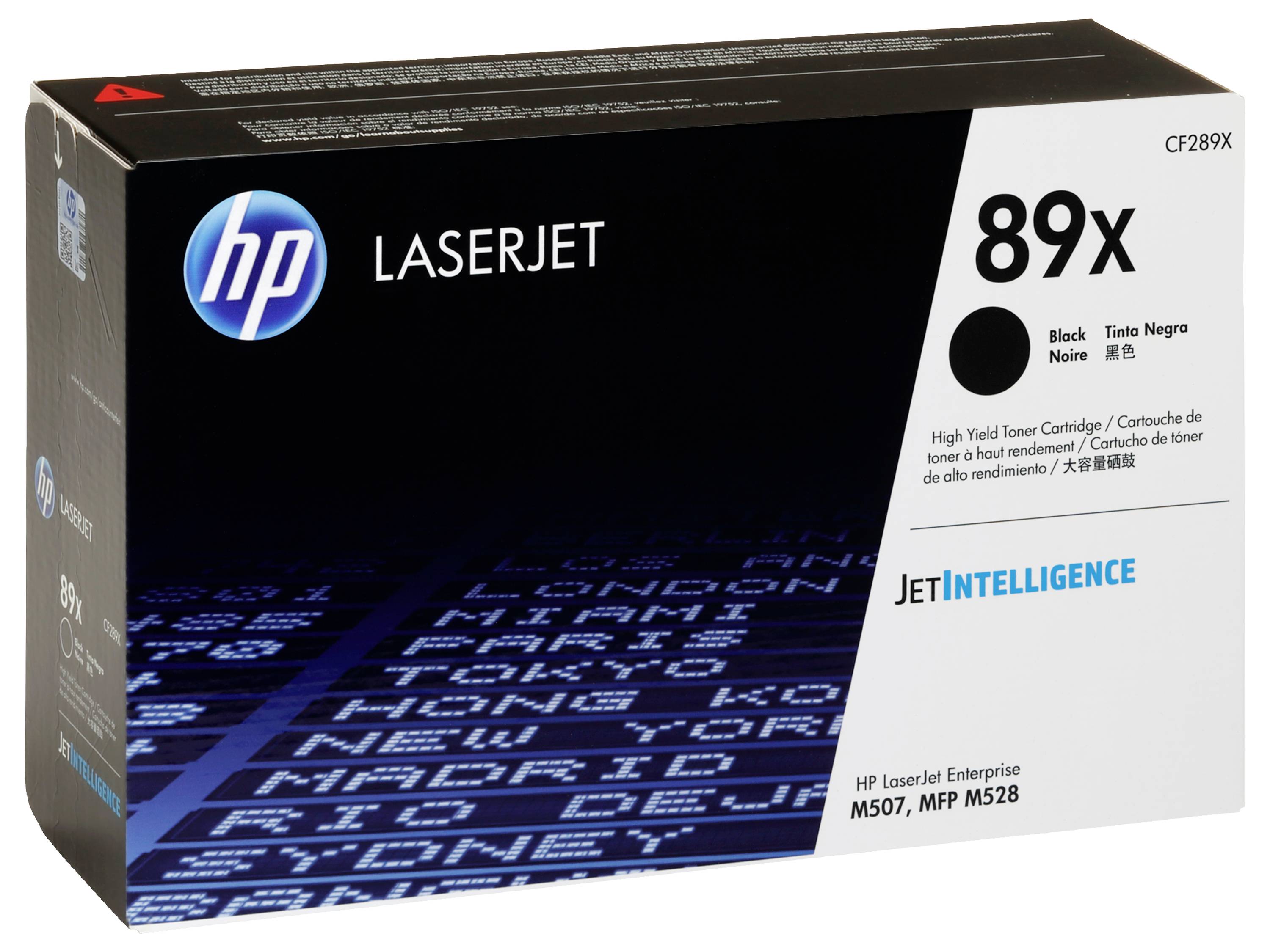 HP Tóner 89X Original Negro 10000 Lados CF289X-10