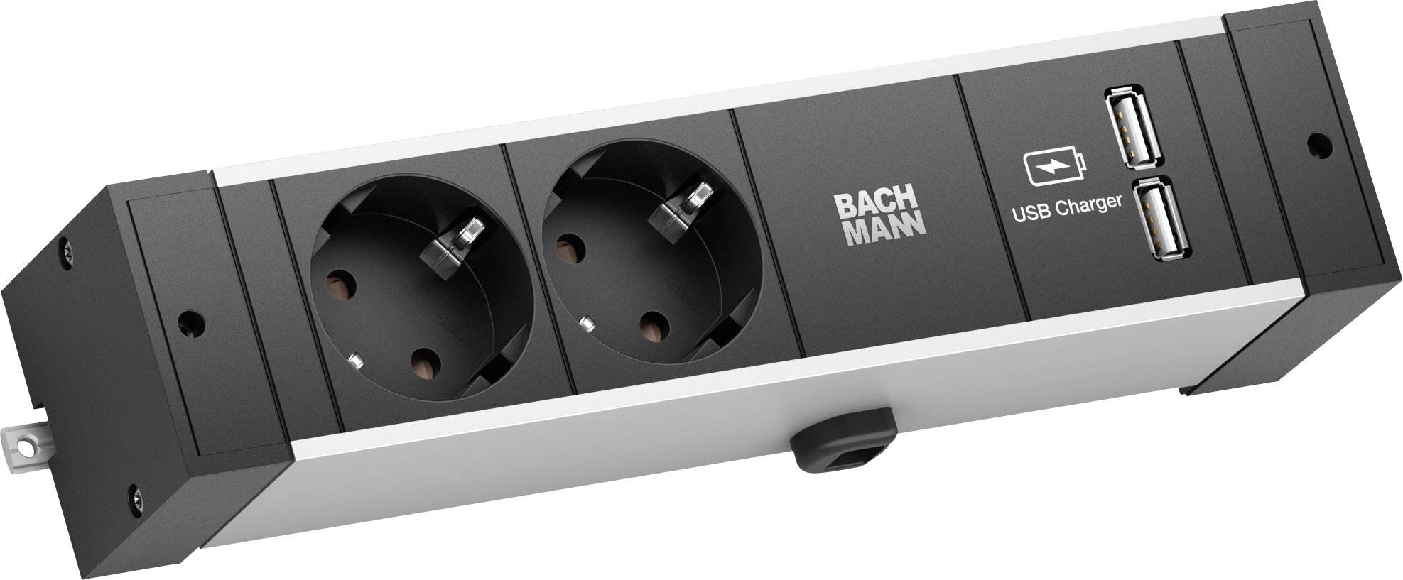 Bachmann 941.101 Enchufe de mesa 2 veces Schwarz Buje de conexión GST18i 1 UD(S).