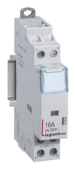 Legrand Legrand 412503 Protección de instalaciones 1 contacto NC, 1 contacto NA 24 V 16 A Piece 1 UD(S).