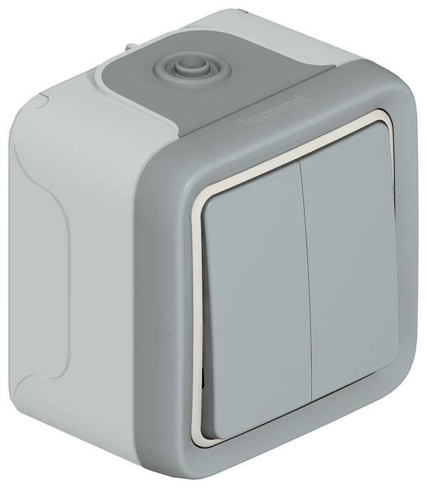 Legrand Interruptores de instalación Plexo Gris 069714 1 ST