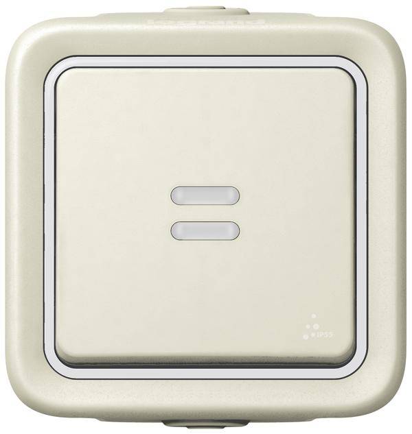Legrand Interruptores de instalación Plexo Blanco 069613 1 ST