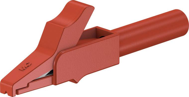 Stäubli SAGK4-K Pinzas de sujeción de seguridad Conector hembra CAT II Rot