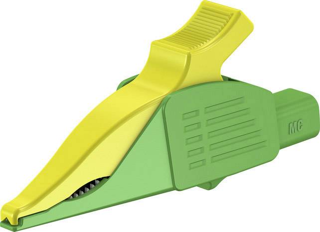 Stäubli XDK-1033 Terminal de derivación Conector hembra CAT III Verde, Amarillo-0