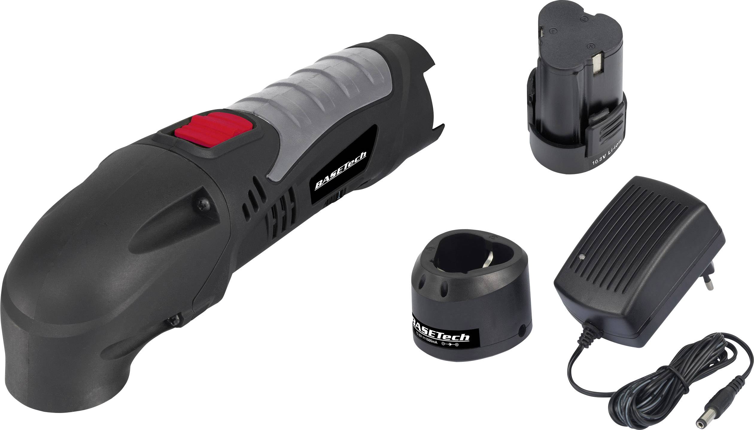 Basetech 2160330 Herramienta multifunción a batería Incl. batería 10.8 V 1.5 Ah Número de pilas recargables incluidas en el suministro 1