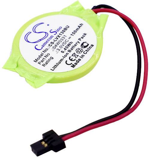 CS Cameron Sino Celda de reserva Recambio de batería original 04W0331 Lenovo 3 V 150 mAh