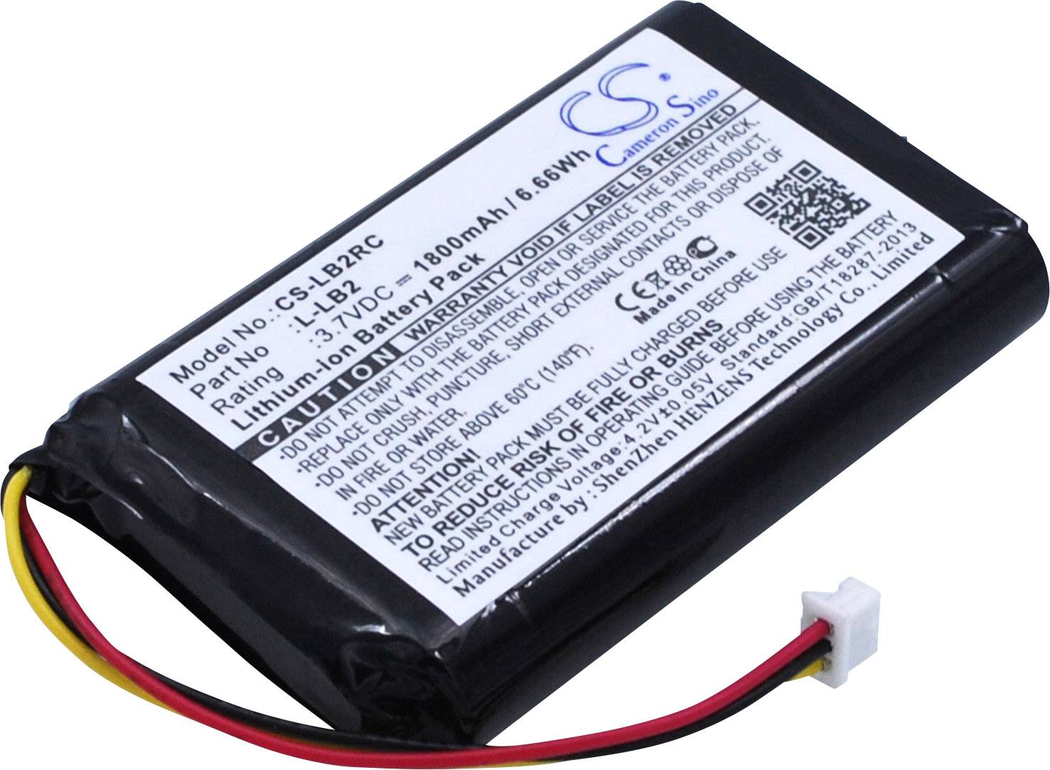 CS Cameron Sino Batería para ratón Recambio de batería original 190247-1000, L-LB2 Logitech 3.7 V 1800 mAh