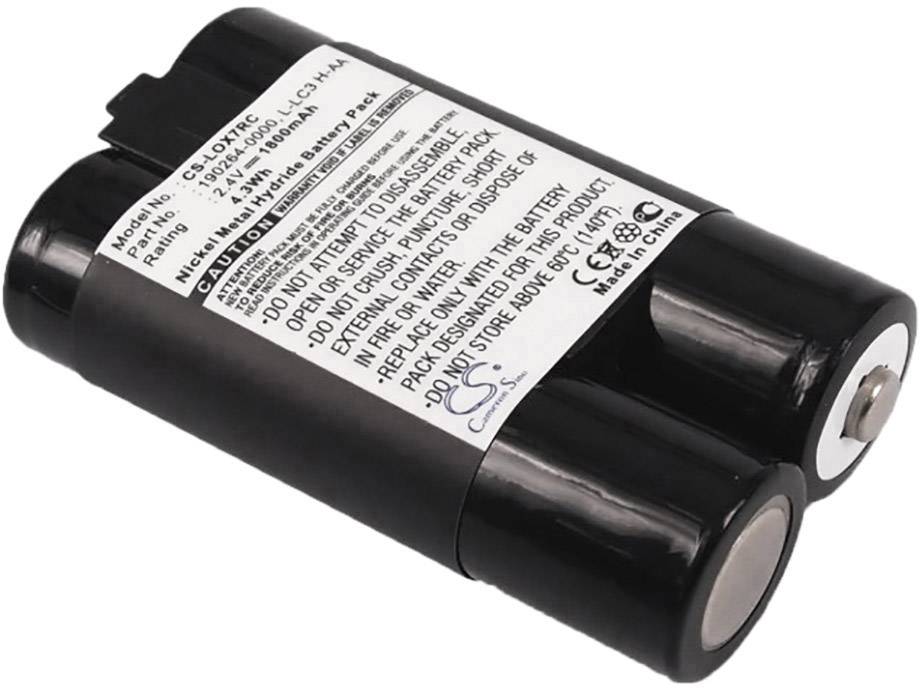 CS Cameron Sino Batería para ratón Recambio de batería original 190264-0000, L-LC3 H-AA, L-LC3H-AA Logitech 2.4 V 1800 mAh