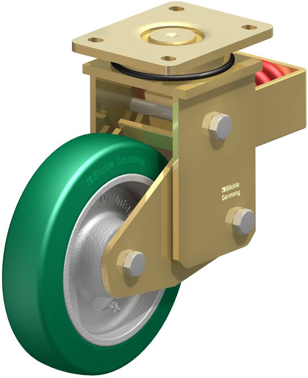 Blickle 689679 LSFN-GST 200K Rueda articulada elástica Diámetro de la rueda: 200 mm Capacidad de carga (máx.): 800 kg 1 -0