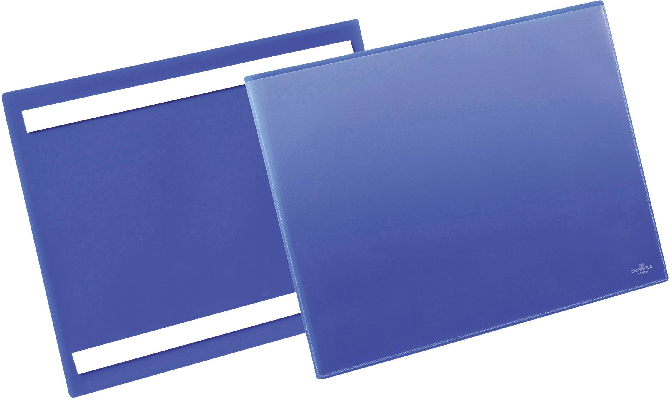 Durable 179807 Bolsa de etiquetas, autoadhesiva Azul oscuro (Anch. x Alt.) 225 mm x 311 mm DIN A4 horizontal