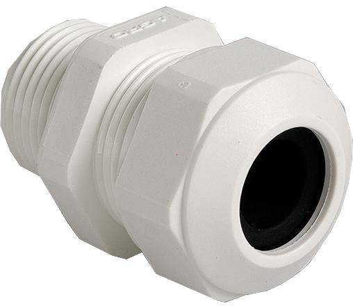 Kaiser Elektro 1520.20 Racor roscado de cables M20 Plástico Blanco 1 UD(S).-0