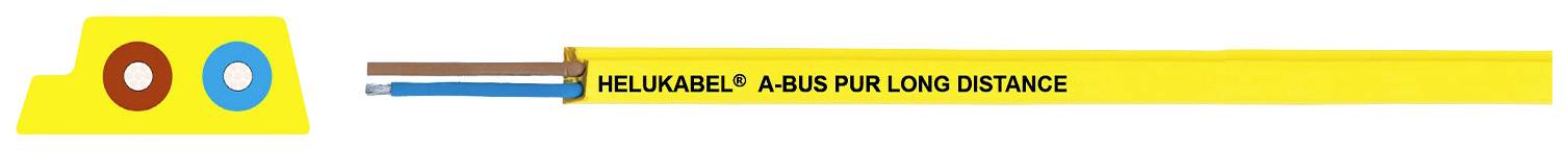 HELU 804411 Cable de bus 2 x 2.5 mm² Schwarz 100 m-0