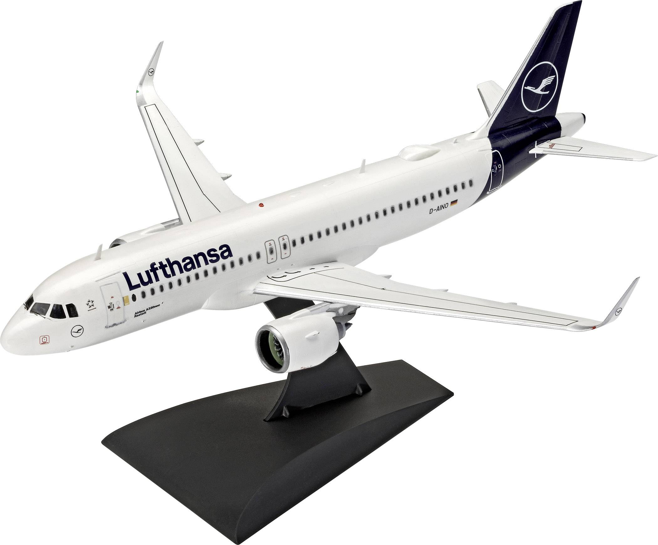 Revell 63942 Airbus A320 neo Lufthansa Kit de montaje de maquetas de avión 1:144-0