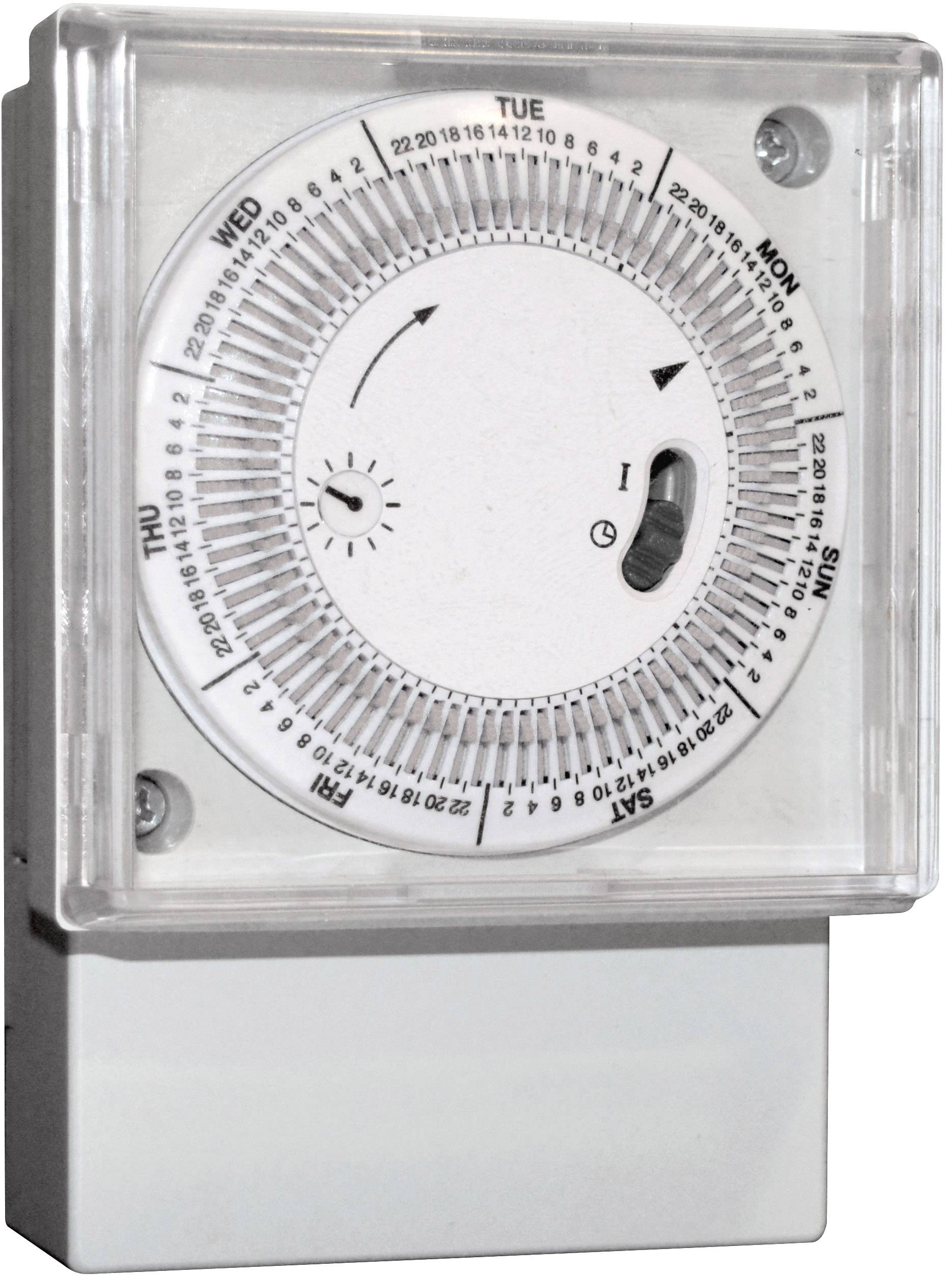 Wallair 1IO0020 Temporizador Analógico Programa semanal 3500 W IP30