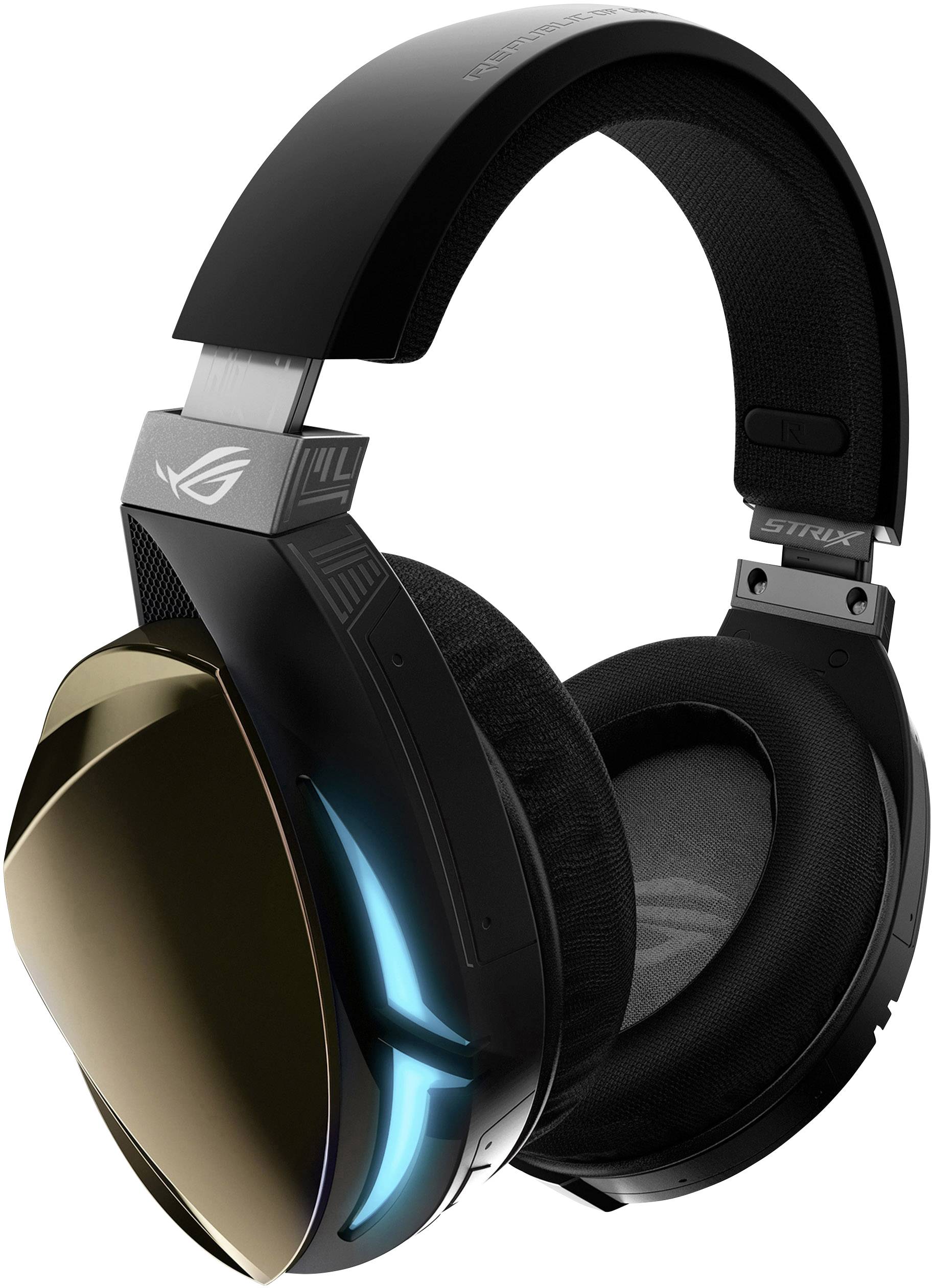 Asus ROG Strix Fusion 500 Videojuegos Auriculares circumaurales Por cable 7.1 Surround Schwarz Control del volumen, Control táctil