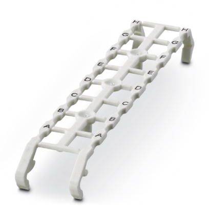 Phoenix Contact 0803473 Marca de bornes Blanco 10 UD(S).