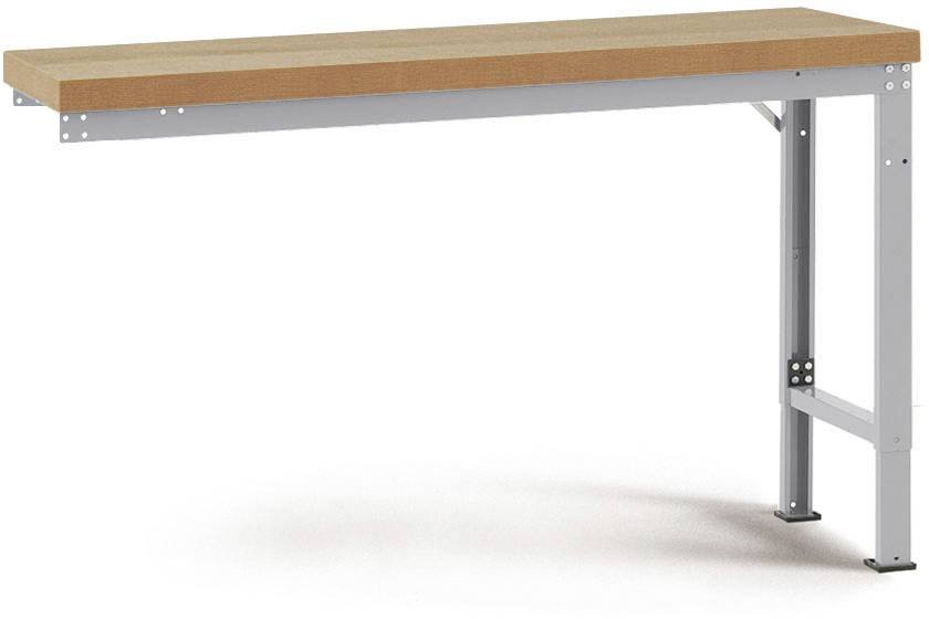 Manuflex WP7035.9006 PROFI Banco de trabajo de extensión especial con tablero de madera contrachapada, Ancho x Profundid-0