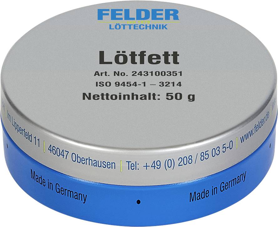 Felder 243100351 Compuesto para soldar Contenido 50 g F-SW 21-0