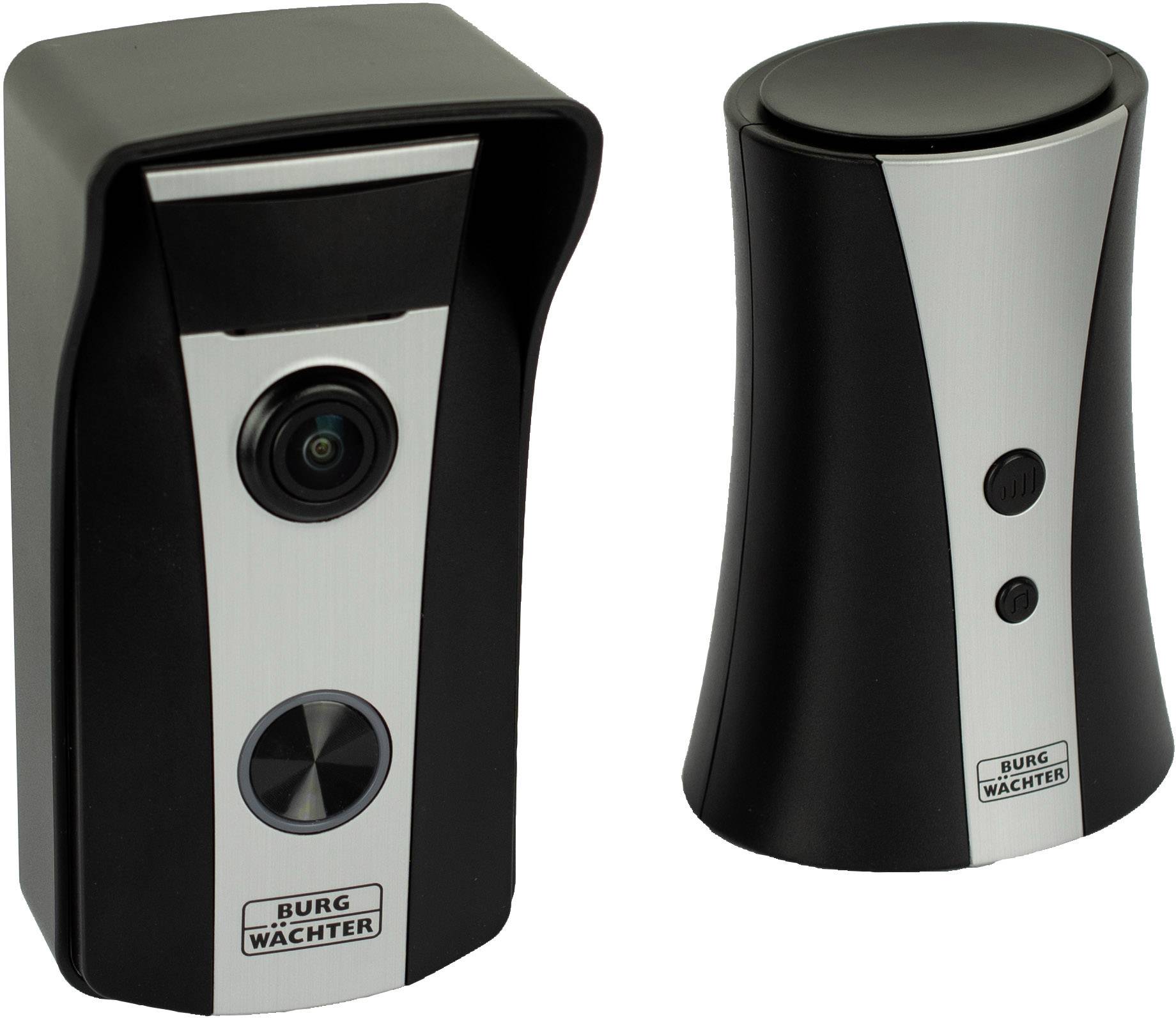 Burg Wächter DOOR eGUARD Video Bell DG8500 Intercomunicador de puerta con vídeo WLAN Unidad exterior-0
