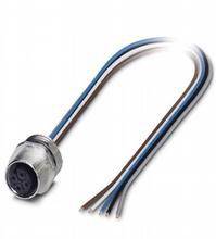 Pepperl+Fuchs 257468 Adaptador de sensor/actuador M12 Conector hembra, recto 0.50 m Número de polos: 5 1 UD(S). Piece