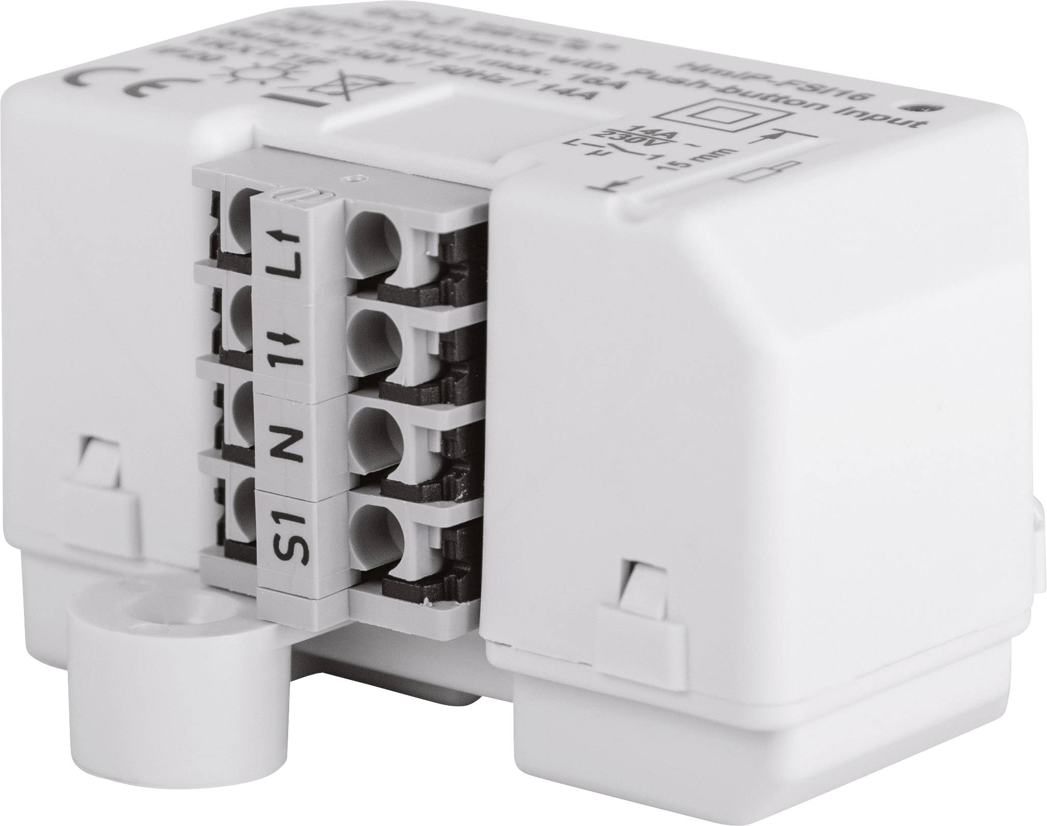 Homematic IP Radiotransmisión Actuador de conmutación HmIP-FSI16