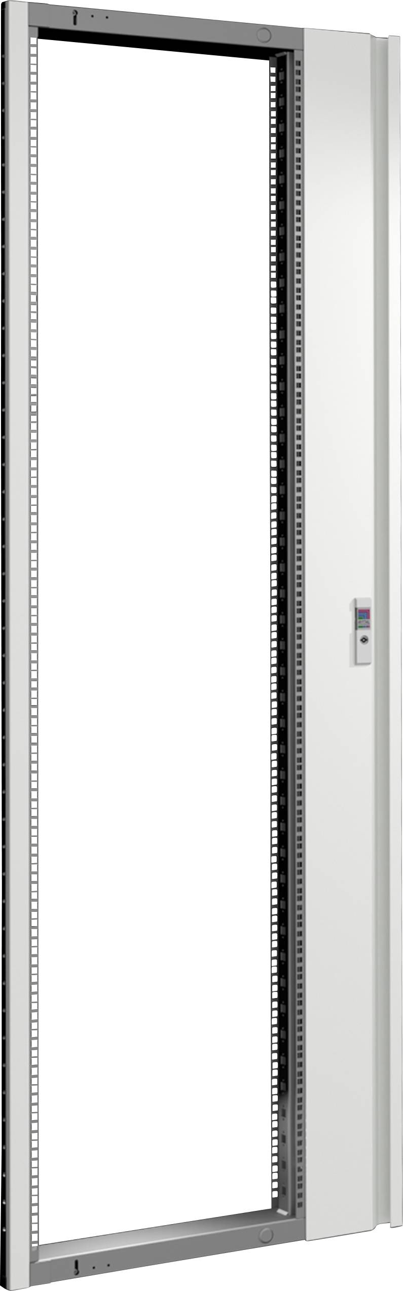 Rittal VX 8619.023 Soporte oscilante Con diafragma Chapa de acero Gris luminoso (RAL 7035) (Anch. x Alt.) 482.6 mm x 40 U 1 UD(S). Piece