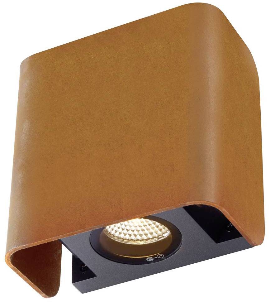 SLV MANA OUT 1002902 Apliques de pared LED instalado de forma fija 12 W LED Marrón-0