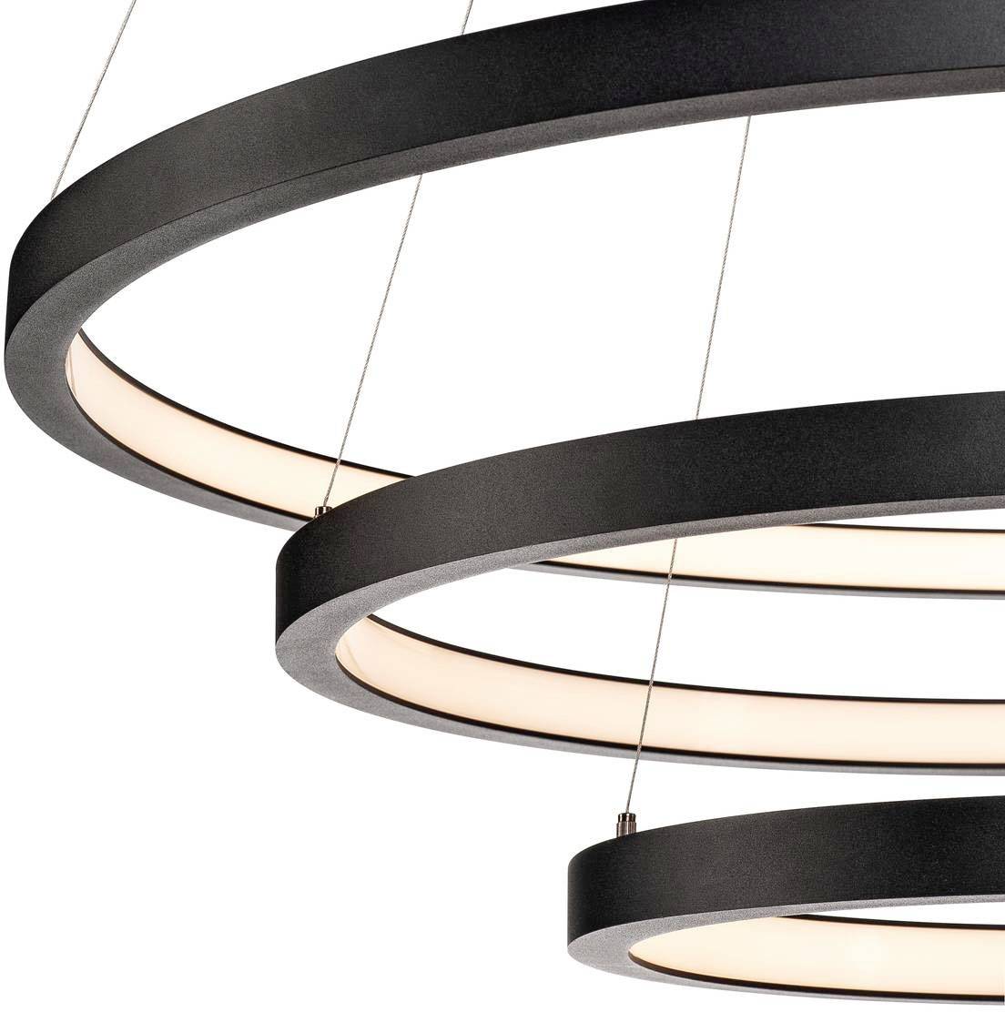 SLV ONE TRIPLE 1002913 Luminaria pendular LED Fuente de luz que no se puede cambiar 65 W Schwarz-2