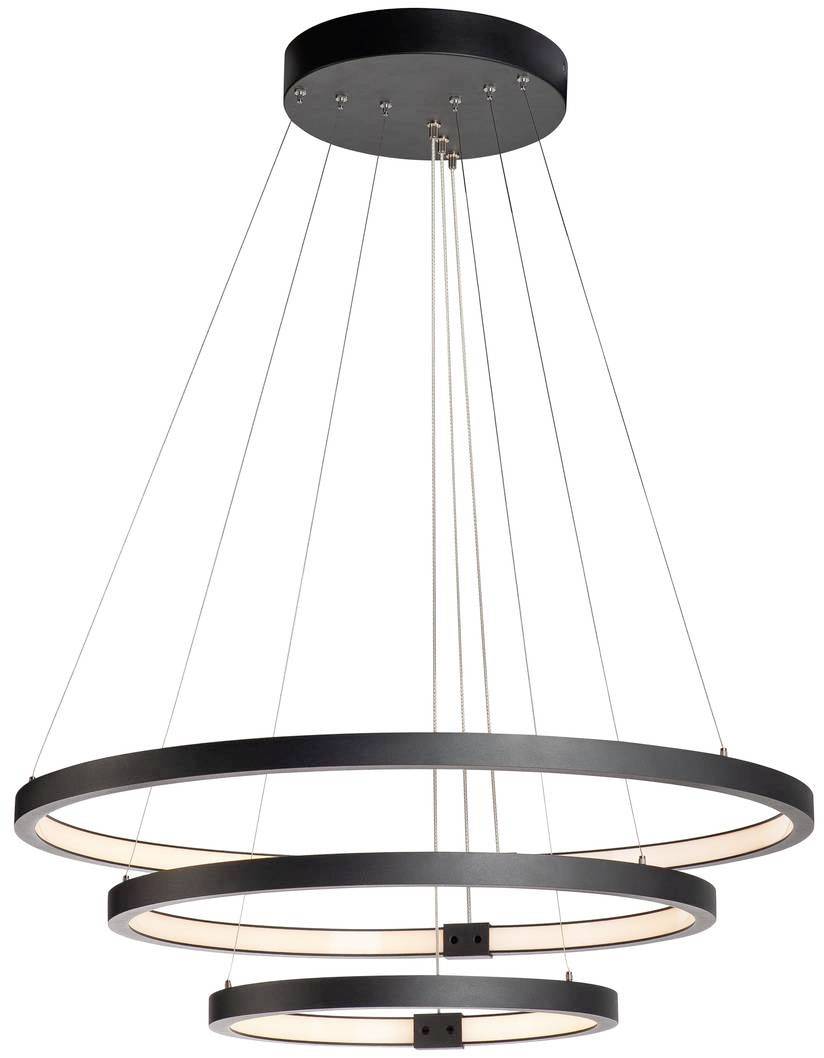 SLV ONE TRIPLE 1002913 Luminaria pendular LED Fuente de luz que no se puede cambiar 65 W Schwarz