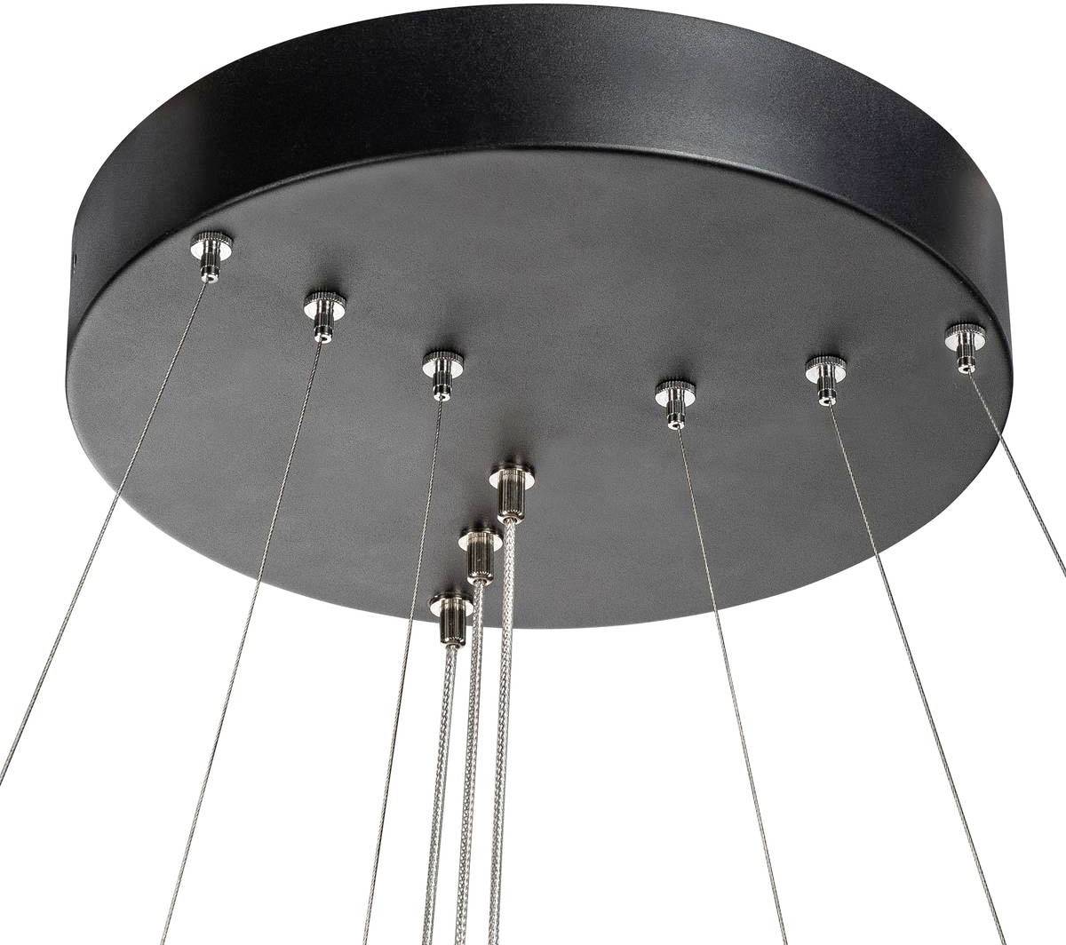 SLV ONE TRIPLE 1002913 Luminaria pendular LED Fuente de luz que no se puede cambiar 65 W Schwarz-7