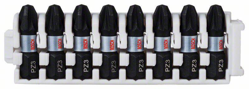 Bosch Accessories 2608522378 2608522378 Punta en cruz Accionamiento (destornilladores): 1/4" (6,3 mm) Vaso: Cruciforme Pozidriv PZ 3 25 mm