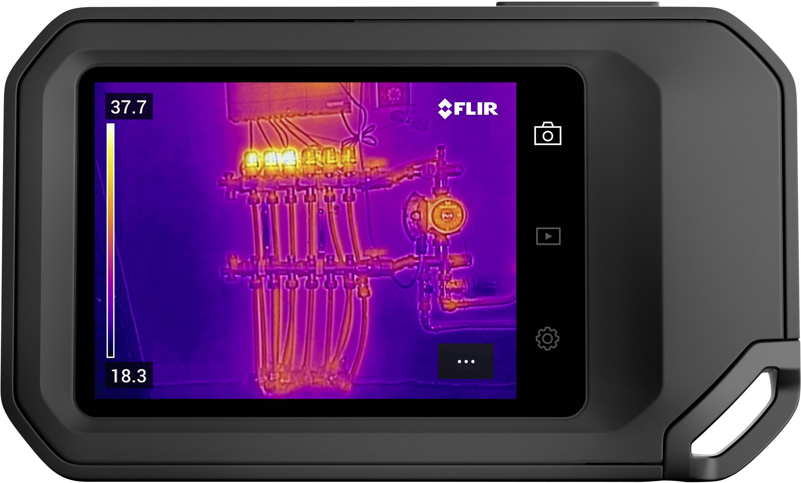 FLIR C5 (Wi-Fi) Cámara termográfica -20 hasta +400 °C 8.7 Hz MSX®, Lámpara LED integrada, Cámara digital integrada, Wifi-2