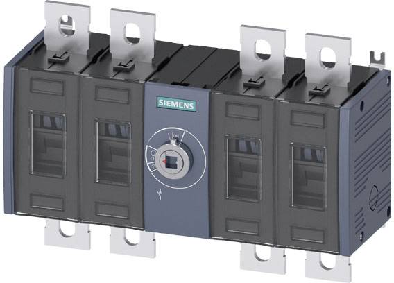 Interruptor seccionador 500 A 6 contacto NA, 4 contactos NC, 2 contactos NC Siemens 3KD44400PE200-0