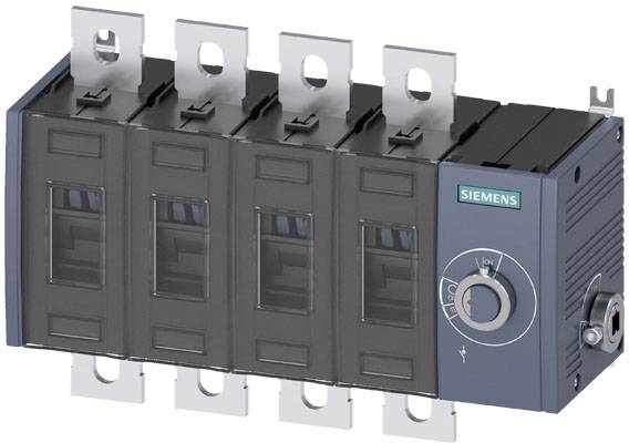 Interruptor seccionador 500 A 6 contacto NA, 4 contactos NC, 2 contactos NC Siemens 3KD44440PE400-0